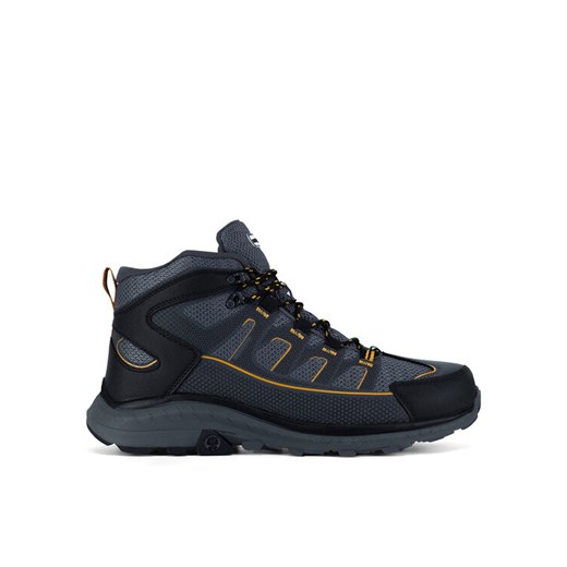 Hunter Trekkingi PEAK RT MID WP Szary ze sklepu MODIVO w kategorii Buty trekkingowe męskie - zdjęcie 182632899