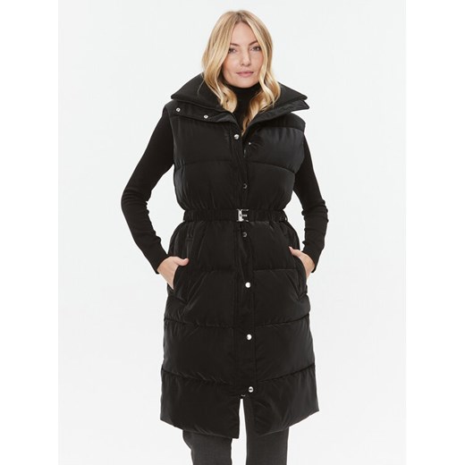 Boss Bezrękawnik Poppin 50499252 Czarny Regular Fit ze sklepu MODIVO w kategorii Kamizelki damskie - zdjęcie 182632907