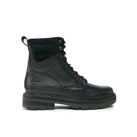 Clarks Trapery PragueStyle K. 261749006 Czarny ze sklepu MODIVO w kategorii Buty zimowe dziecięce - zdjęcie 182632958