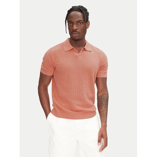 Selected Homme Sweter 16097572 Różowy Regular Fit ze sklepu MODIVO w kategorii Swetry męskie - zdjęcie 182632977