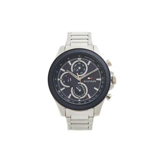 Tommy Hilfiger Zegarek Clark 1792080 Srebrny ze sklepu MODIVO w kategorii Zegarki - zdjęcie 182633105