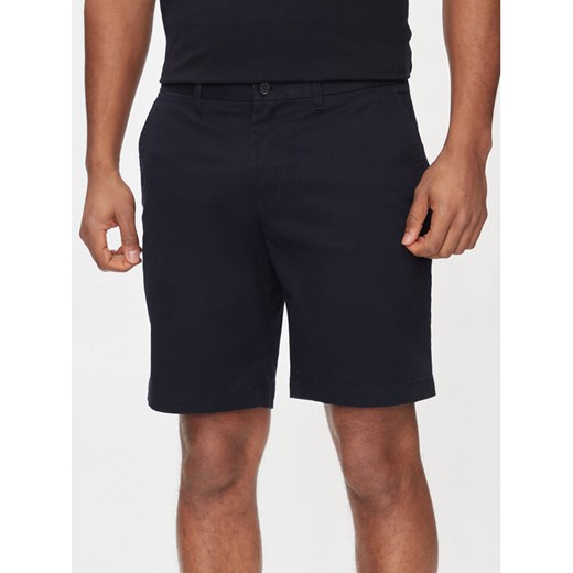 Tommy Hilfiger Szorty materiałowe Brooklyn MW0MW23563 Granatowy Relaxed Fit ze sklepu MODIVO w kategorii Spodenki męskie - zdjęcie 182633135