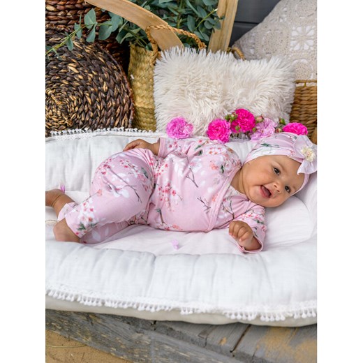 Jamiks Legginsy Devon JLF155 Różowy Slim Fit ze sklepu MODIVO w kategorii Legginsy niemowlęce - zdjęcie 182633149