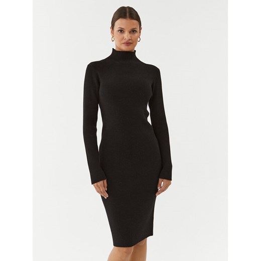 Silvian Heach Sukienka dzianinowa GPA23347VE Czarny Slim Fit ze sklepu MODIVO w kategorii Sukienki - zdjęcie 182633185