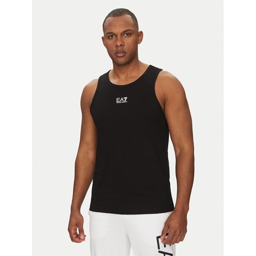 EA7 Emporio Armani Tank top 7M000295 AF10375 UC001 Czarny Regular Fit ze sklepu MODIVO w kategorii T-shirty męskie - zdjęcie 182633227