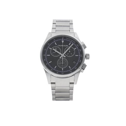 Calvin Klein Zegarek Completion KAM27141 Srebrny ze sklepu MODIVO w kategorii Zegarki - zdjęcie 182633289