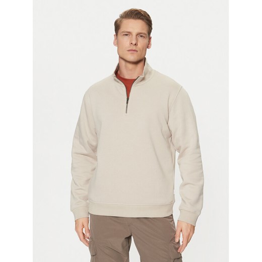 Jack&Jones Bluza Bradley 12250747 Beżowy Relaxed Fit ze sklepu MODIVO w kategorii Bluzy męskie - zdjęcie 182633307