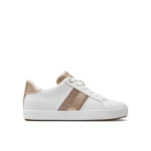 Geox Sneakersy D Blomiee D366HF 054AJ C1327 Biały ze sklepu MODIVO w kategorii Trampki damskie - zdjęcie 182633325