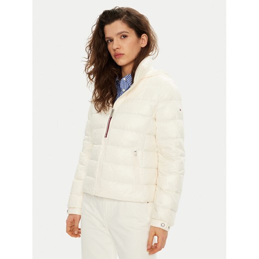 Tommy Hilfiger Kurtka puchowa WW0WW44980 Écru Regular Fit ze sklepu MODIVO w kategorii Kurtki damskie - zdjęcie 182633386