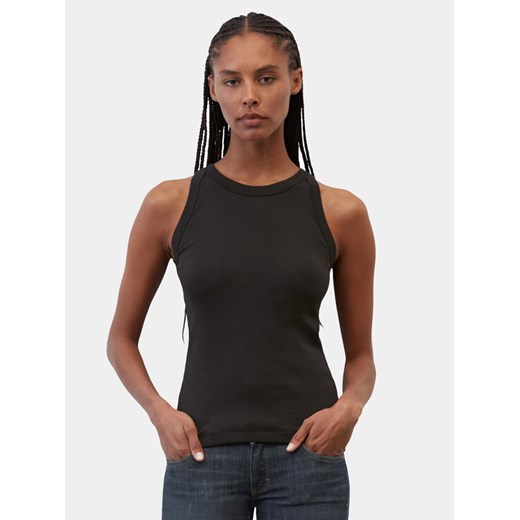 Marc O'Polo Top B01 2112 50011 Czarny Regular Fit ze sklepu MODIVO w kategorii Bluzki damskie - zdjęcie 182633428