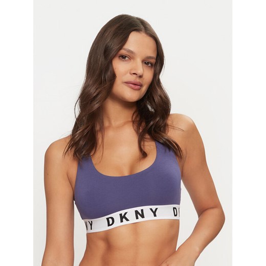 DKNY Biustonosz top DK4519 Niebieski ze sklepu MODIVO w kategorii Biustonosze - zdjęcie 182633465