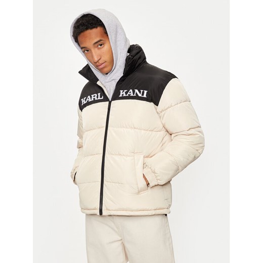 Karl Kani Kurtka zimowa Retro Essential 60760010 Beżowy Regular Fit ze sklepu MODIVO w kategorii Kurtki męskie - zdjęcie 182633517