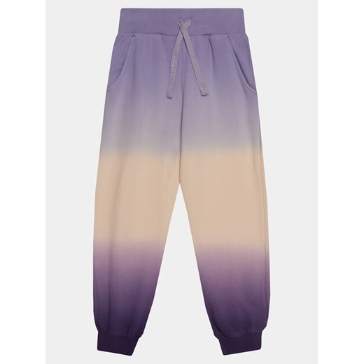 United Colors Of Benetton Spodnie dresowe 3J68CF051 Fioletowy Relaxed Fit United Colors Of Benetton 122 MODIVO