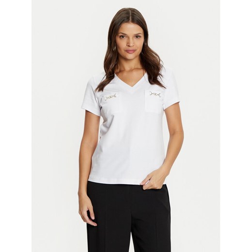Marciano Guess T-Shirt 5RGI03 6008A Biały Regular Fit ze sklepu MODIVO w kategorii Bluzki damskie - zdjęcie 182633565