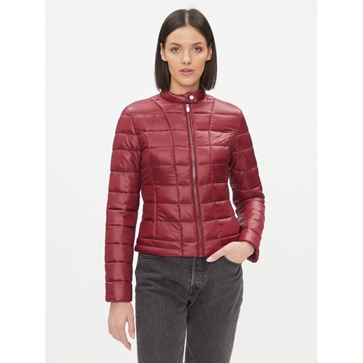 Trussardi Kurtka zimowa 56S00924 Bordowy Regular Fit ze sklepu MODIVO w kategorii Kurtki damskie - zdjęcie 182633606