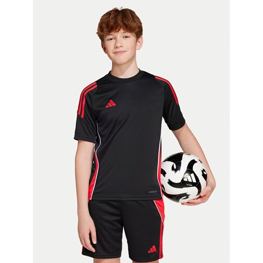 adidas Koszulka techniczna Tiro 24 Jersey JP2496 Czarny Regular Fit ze sklepu MODIVO w kategorii T-shirty chłopięce - zdjęcie 182633607