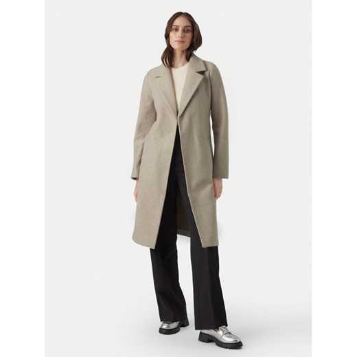 Vero Moda Płaszcz przejściowy Fortuneaya 10278330 Beżowy Regular Fit ze sklepu MODIVO w kategorii Płaszcze damskie - zdjęcie 182633696