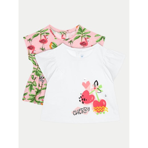 Mayoral Komplet 2 t-shirtów 1011 Kolorowy ze sklepu MODIVO w kategorii Koszulki niemowlęce - zdjęcie 182633697