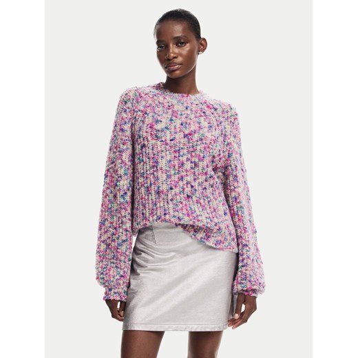 Desigual Sweter Birmingham 24WWJF72 Kolorowy Regular Fit ze sklepu MODIVO w kategorii Swetry damskie - zdjęcie 182633737