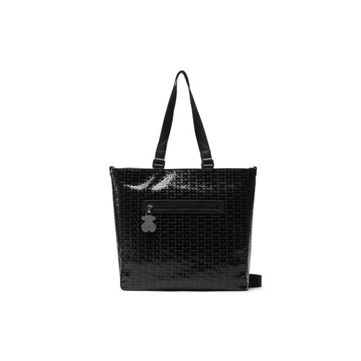 TOUS Torebka Tiona Lindsay 2001114951 Czarny ze sklepu MODIVO w kategorii Torby Shopper bag - zdjęcie 182633769