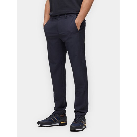 Boss Chinosy T_Commuter 50495497 Granatowy Slim Fit ze sklepu MODIVO w kategorii Spodnie męskie - zdjęcie 182633778