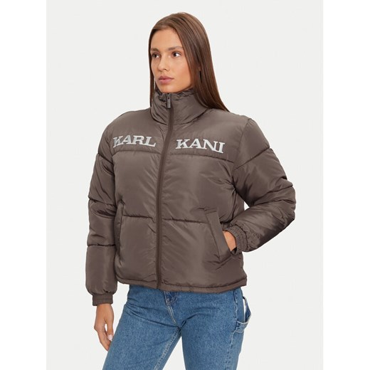 Karl Kani Kurtka zimowa Retro Essential 61760003 Beżowy Regular Fit ze sklepu MODIVO w kategorii Kurtki damskie - zdjęcie 182633818