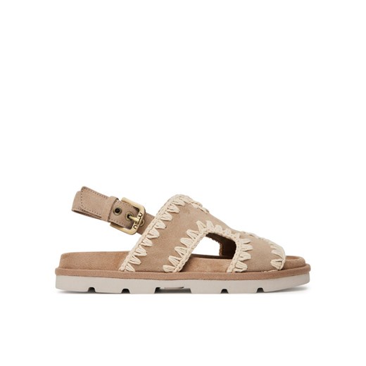 Mou Sandały Low bio sandal MU.SW631006A Różowy ze sklepu MODIVO w kategorii Sandały damskie - zdjęcie 182633819