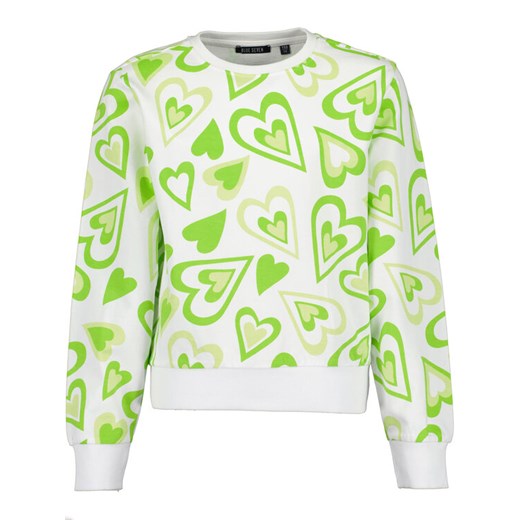 Blue Seven Sweter 523046 X Zielony Regular Fit ze sklepu MODIVO w kategorii Swetry dziewczęce - zdjęcie 182633929