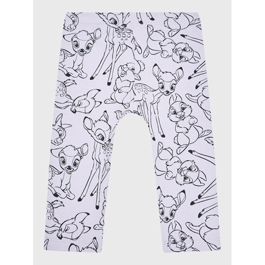 Original Marines Legginsy DISNEY DCAV1568NF Fioletowy Slim Fit ze sklepu MODIVO w kategorii Legginsy niemowlęce - zdjęcie 182633958