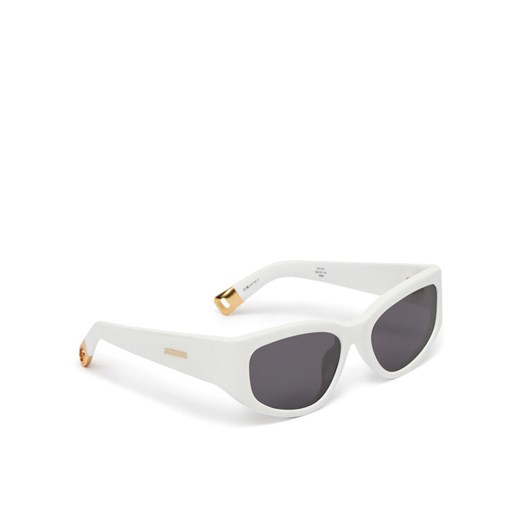 JACQUEMUS Okulary przeciwsłoneczne JAC5C2SUN Biały ze sklepu MODIVO w kategorii Okulary przeciwsłoneczne damskie - zdjęcie 182633967