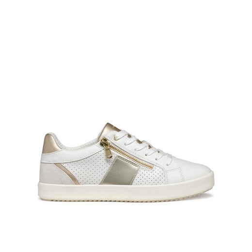Geox Sneakersy D Blomiee D366HE 05422 C1352 Biały ze sklepu MODIVO w kategorii Buty sportowe damskie - zdjęcie 182633999