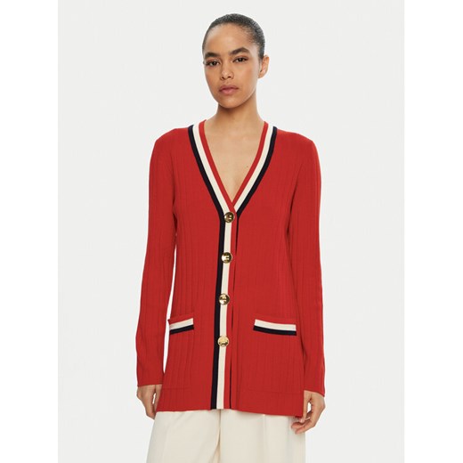 Luisa Spagnoli Kardigan Magistro 58593 Écru Regular Fit ze sklepu MODIVO w kategorii Swetry damskie - zdjęcie 182634019