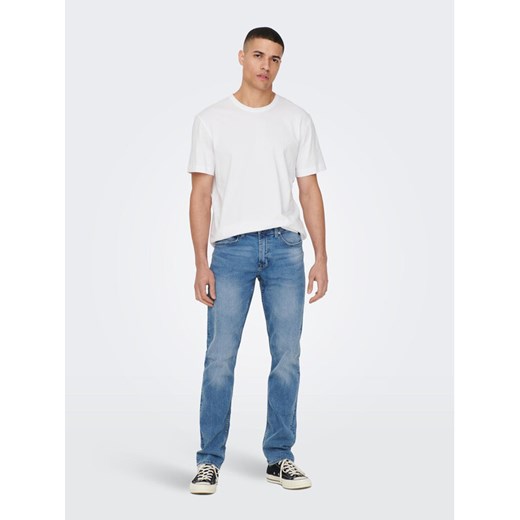 Only & Sons T-Shirt 22025208 Biały Regular Fit ze sklepu MODIVO w kategorii T-shirty męskie - zdjęcie 182634109