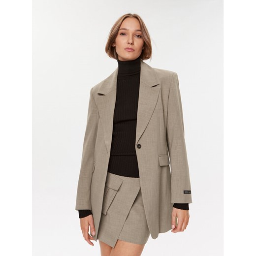 Herskind Marynarka Nat 4971519 Beżowy Regular Fit ze sklepu MODIVO w kategorii Marynarki damskie - zdjęcie 182634125