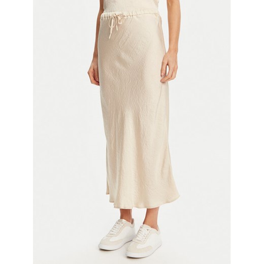 Marella Spódnica midi No 2513101055 Écru Regular Fit ze sklepu MODIVO w kategorii Spódnice - zdjęcie 182634138