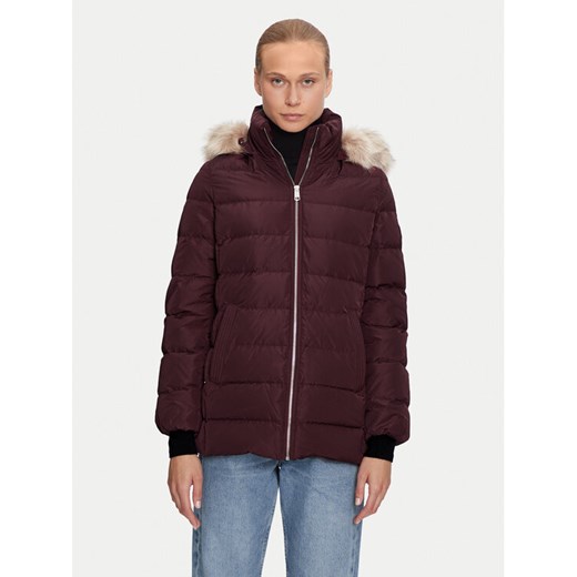 Tommy Hilfiger Kurtka puchowa WW0WW43600 Fioletowy Regular Fit ze sklepu MODIVO w kategorii Kurtki damskie - zdjęcie 182634139