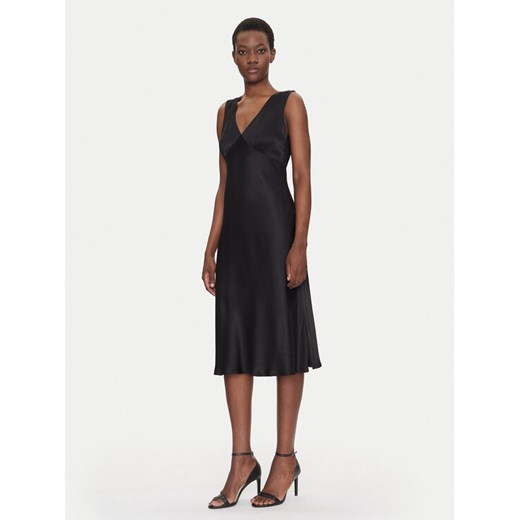 Fracomina Sukienka koktajlowa FS25SD2004W73201 Czarny Slim Fit ze sklepu MODIVO w kategorii Sukienki - zdjęcie 182634167