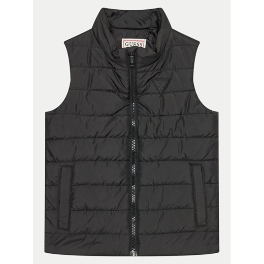 Guess Bezrękawnik H4YJ03 WCFM0 Czarny Regular Fit ze sklepu MODIVO w kategorii Kamizelki chłopięce - zdjęcie 182634177