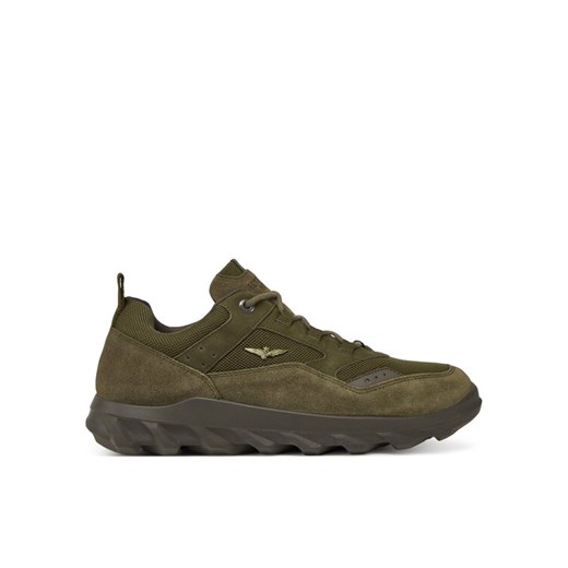 Aeronautica Militare Sneakersy 242SC253PL250 Zielony ze sklepu MODIVO w kategorii Buty sportowe męskie - zdjęcie 182634178