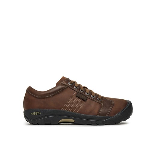Keen Półbuty Austin 1007722 Brązowy ze sklepu MODIVO w kategorii Buty trekkingowe męskie - zdjęcie 182634199