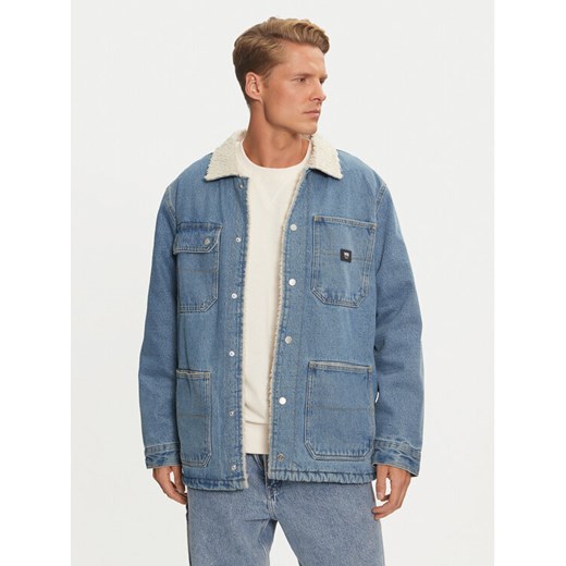 Vans Kurtka jeansowa Drill Chore VN000K4X Niebieski Regular Fit ze sklepu MODIVO w kategorii Kurtki męskie - zdjęcie 182634316