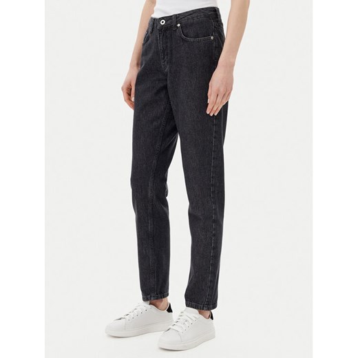 Karl Lagerfeld Jeans Jeansy A2W10138 Czarny Mom Fit ze sklepu MODIVO w kategorii Jeansy damskie - zdjęcie 182634378