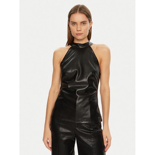 Guess Top W5RH09 WGIK0 Czarny Regular Fit ze sklepu MODIVO w kategorii Bluzki damskie - zdjęcie 182634388