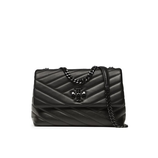 Tory Burch Torebka Kira Chevron Powder 90856 Czarny ze sklepu MODIVO w kategorii Kopertówki - zdjęcie 182634519