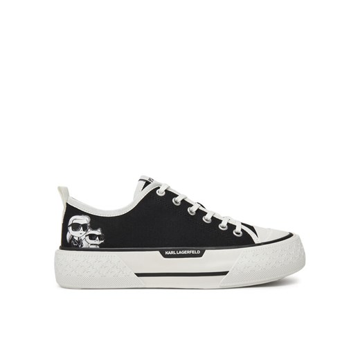KARL LAGERFELD Trampki KL60614T Czarny ze sklepu MODIVO w kategorii Trampki damskie - zdjęcie 182634525