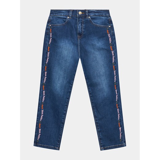 Guess Jeansy J3YA11 D4CA0 Granatowy Regular Fit ze sklepu MODIVO w kategorii Spodnie dziewczęce - zdjęcie 182634557