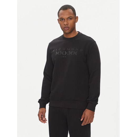 Richmond X Bluza Mateus UMP25005FE Czarny Regular Fit ze sklepu MODIVO w kategorii Bluzy męskie - zdjęcie 182634558