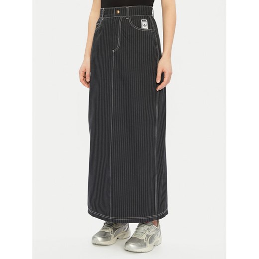 adidas Spódnica maxi Allover Print JJ3142 Szary Regular Fit ze sklepu MODIVO w kategorii Spódnice - zdjęcie 182634575