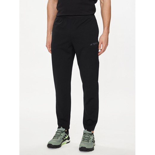 adidas Spodnie outdoor Terrex Multi IN4604 Czarny Loose Fit ze sklepu MODIVO w kategorii Spodnie damskie - zdjęcie 182634578
