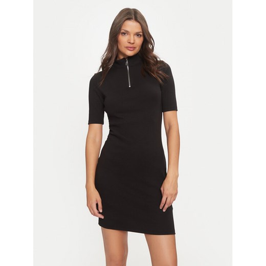 Hugo Sukienka codzienna Nasiia 50520086 Czarny Slim Fit ze sklepu MODIVO w kategorii Sukienki - zdjęcie 182634607